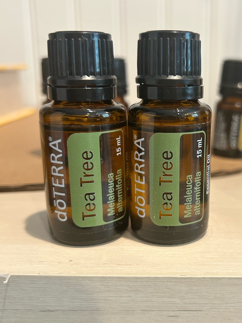 2 for 1 price: doTERRA Tea Tree Essential Oil - 15 mL NEW/UNOPENED